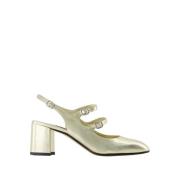 Parijse Stijl Mary Janes Schoenen Carel , Yellow , Dames