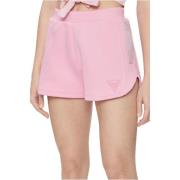 Paillet Shorts - Rose Patched Strass Guess , Pink , Dames