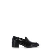 Zwarte Eco Leren Loafers Vierkante Neus Stuart Weitzman , Black , Dame...