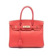 Pre-owned Fabric handbags Hermès Vintage , Pink , Dames