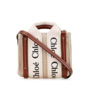 Pre-owned Canvas shoulder-bags Chloé Pre-owned , Beige , Dames