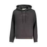 Zwarte Katoenen Trui Calvin Klein , Black , Dames