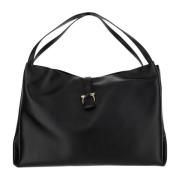 Stijlvolle Tote Tas voor Vrouwen Salvatore Ferragamo , Black , Dames