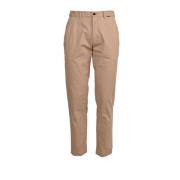 Katoenen Broek met Logotaille Calvin Klein , Beige , Heren