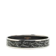 Pre-owned Metal bracelets Hermès Vintage , Black , Dames