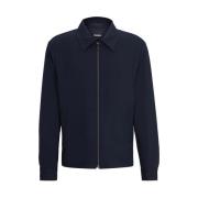 Stijlvolle Herenoverhemdjasje Hugo Boss , Blue , Heren