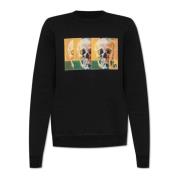 Gedrukte sweatshirt PS By Paul Smith , Black , Heren