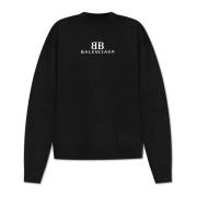 Trui met logo Balenciaga , Black , Heren