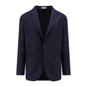 Wollen Blazer Boglioli , Blue , Heren