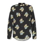 Overhemd met bloemenpatroon Paul Smith , Blue , Heren