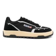 Zwarte Draak Lage Sneakers Autry , Black , Heren