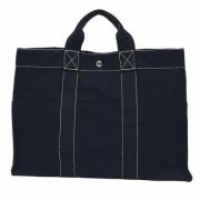 Pre-owned Cotton handbags Hermès Vintage , Black , Dames