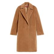 Bruine Alpaca Woljas Max Mara Studio , Brown , Dames