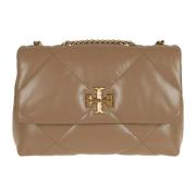 Bruine Crossbody Tas Tory Burch , Beige , Dames