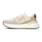 Beige GEM 07 Sneakers voor dames Pinko , Beige , Dames