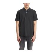 Katoenen Polo Shirt James Perse , Gray , Heren