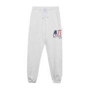 Katoenen Fleece Sweatpants met Verstelbare Taille Autry , White , Here...