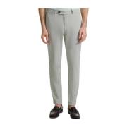 Slim Fit Four Season Chino Broek RRD , White , Heren