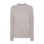 Melange Cashmere Sweater Loulou Studio , Gray , Dames