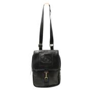 Pre-owned Plastic chanel-bags Chanel Vintage , Black , Dames