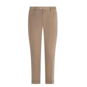 Witte Biscot Broek Met Logo Knoopsluiting Briglia , Brown , Heren