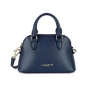 Blauwe Halve Maan Rits Tas Lancaster , Blue , Dames