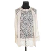 Pre-owned Lace tops Chloé Pre-owned , White , Dames