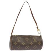 Pre-owned Canvas louis-vuitton-bags Louis Vuitton Vintage , Brown , Da...