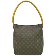 Pre-owned Canvas handbags Louis Vuitton Vintage , Brown , Dames