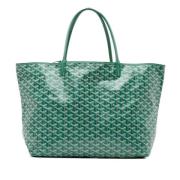 Pre-owned Fabric shoulder-bags Goyard Vintage , Green , Dames