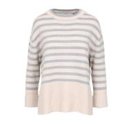 Kasjmiermix Crew Neck Sweater Gran Sasso , Pink , Dames