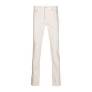 Slim Fit Jeans, 97% Katoen, 3% Elastaan Barba , Beige , Heren