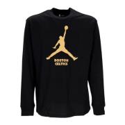 Boston Celtics Longsleeve T-shirt Jordan , Black , Heren