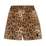 Dierenprint shorts Dolce & Gabbana , Beige , Dames