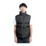 Springfield Bedrukte Vest Carhartt Wip , Black , Heren