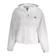 Sportieve Witte Damesjas Lange Mouw Tommy Hilfiger , White , Dames