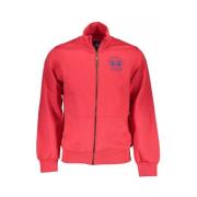 Stijlvol Roze Katoenen Sweatshirt La Martina , Red , Heren