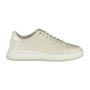 Sportieve Beige Veterschoenen met Contrastdetails Calvin Klein , Beige...