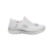 Mooie Dames Enkellaarzen Skechers , White , Dames