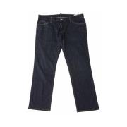 Luxe Blauwe Jeans Kort Slim Fit Dsquared2 , Blue , Heren