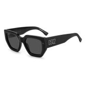 Verhoog je stijl met zonnebrillen Dsquared2 , Black , Unisex