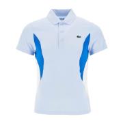 Novak Djokovic Handtekening Sportpolo Lacoste , Blue , Heren