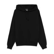 Zwarte hoodie met zakken Y-3 , Black , Unisex