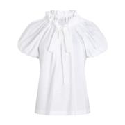 Witte Pofmouw Top Patou , White , Dames