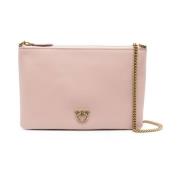 Rosa Clutches voor vrouwen Ss25 Pinko , Pink , Dames