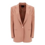 Donkerroze Elegant Synthetisch Blazer Andamane , Brown , Dames