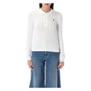 Dameskleding Gebreide Kleding Wit Ss25 Ralph Lauren , White , Dames