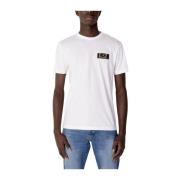 Wit Katoenen T-Shirt Heren Collectie Emporio Armani EA7 , White , Here...