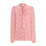 Roze Shirts voor Vrouwen Dolce & Gabbana , Pink , Dames