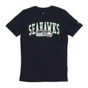 Seattle Seahawks Draft Tee in Teamkleuren New Era , Black , Heren